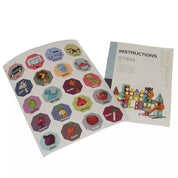 Magnetic Tiles - 75-delar Magnetiska Byggklossar - Bygg Magneter