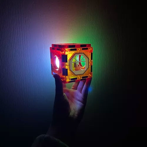 Magnetic Tiles - 75-delar Magnetiska Byggklossar - Bygg Magneter