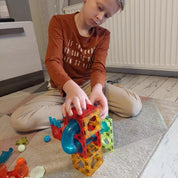 Magnetic Tiles - 75-delar Magnetiska Byggklossar - Bygg Magneter