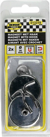 Magnetkrok - 2-Pack