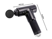 Massagepistol för Muskelåterhämtning -  8 Munstycke