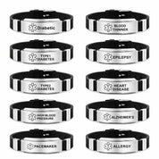 ID-Armband med medicinsk informationsplatta
