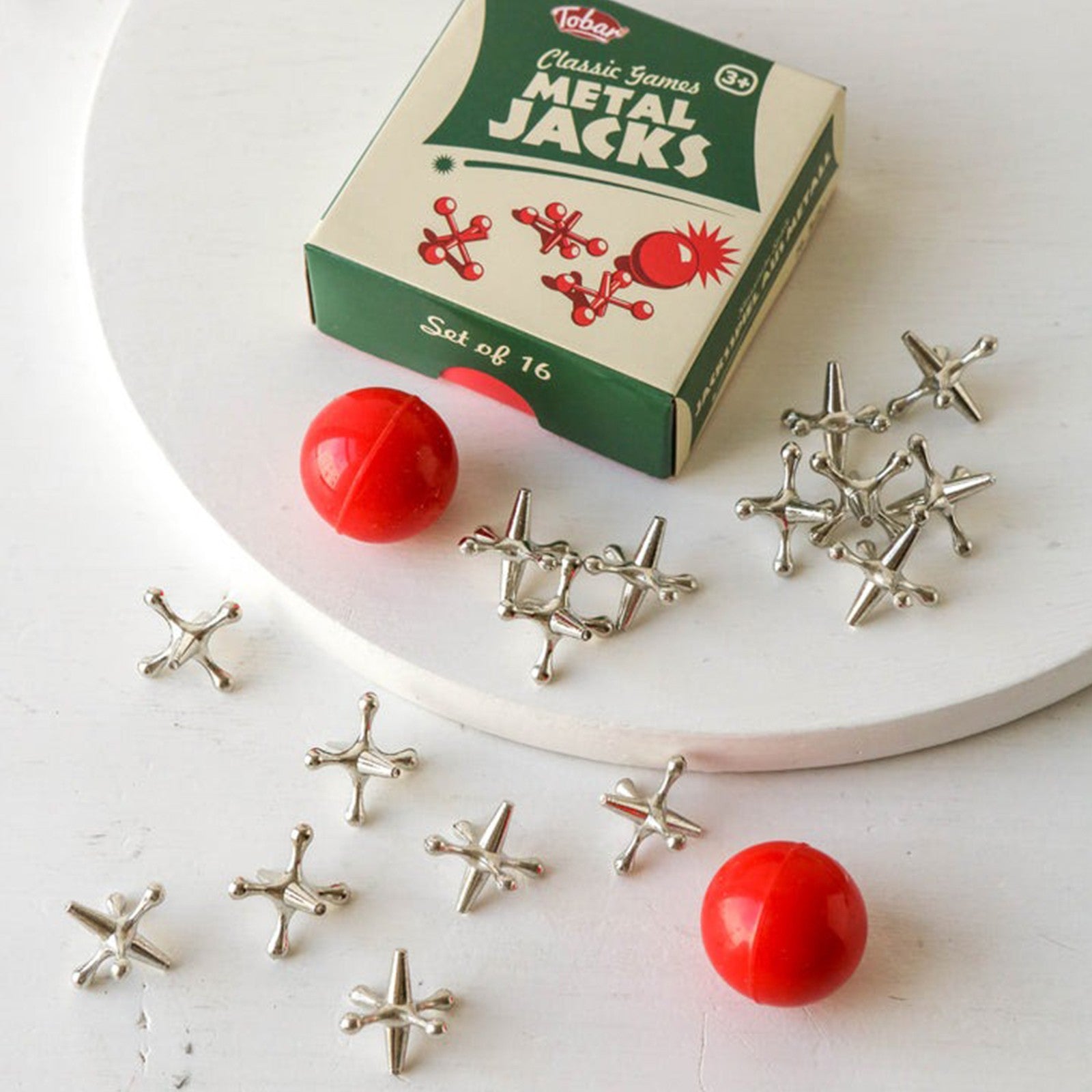 Metal Jacks Set Sällskapsspel