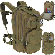 Militärväska / Ryggsäck i Nylon - 26 Liter