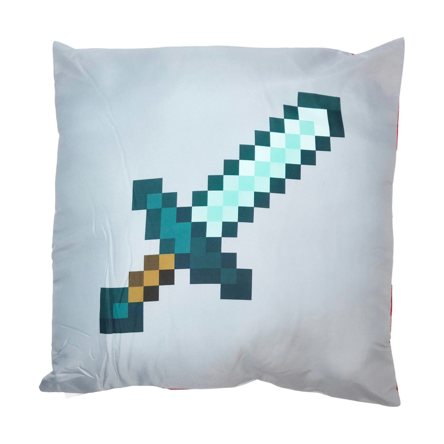 Minecraft Kudde med TNT-Block & Diamantsvärd - 40x40 cm