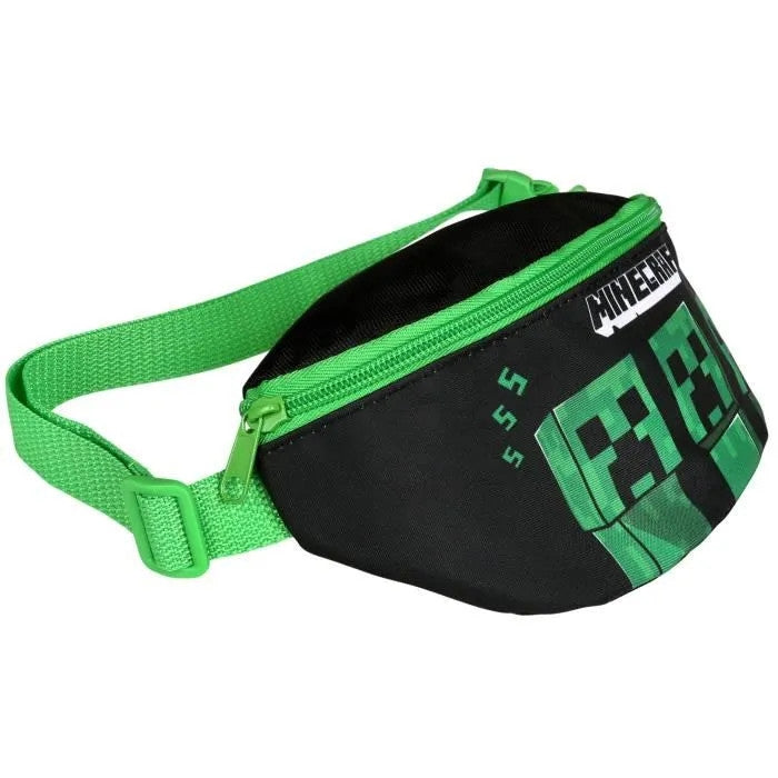 Minecraft Midjeväska – Fanny Pack med Creeper-design