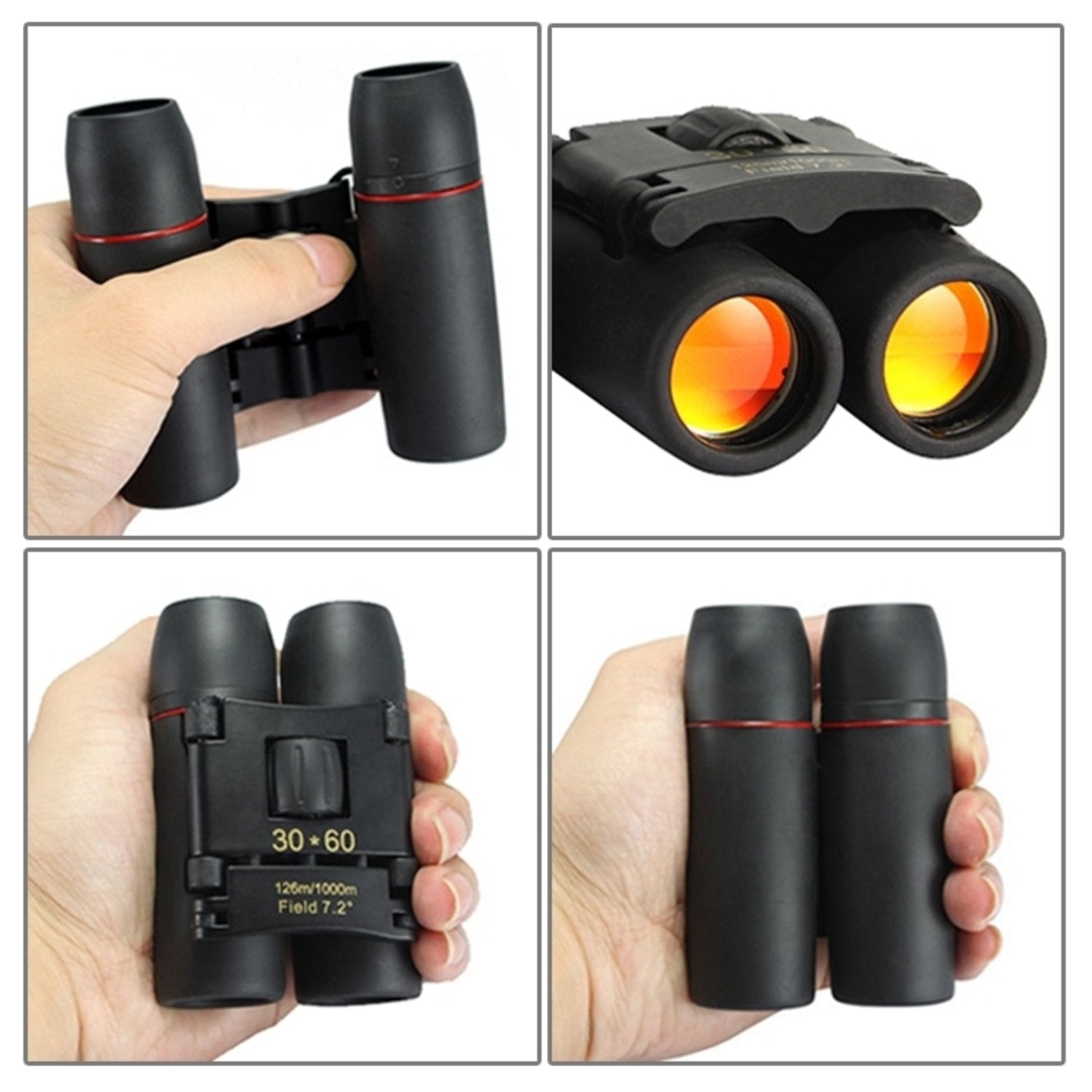 Mini Kikare - 30x Förstoring med 60mm Objektiv