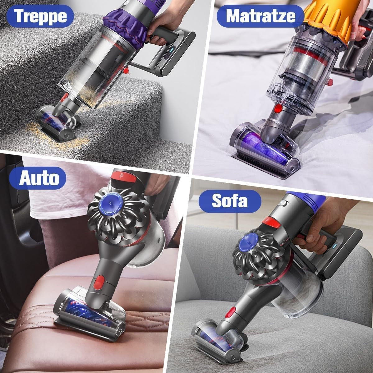 Mini Turbinmunstycke till Dyson -  V7-V15