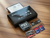 Minneskortläsare USB CF SD microSD XD MS MMC