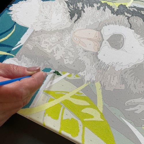 Måla Efter Nummer Kit - 40x30cm – Hund