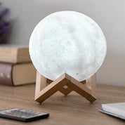 Månlampa med Färgskiftande LED-ljus - 15 cm