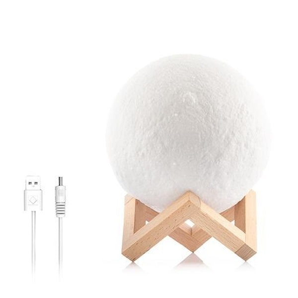 Månlampa med Justerbar Färg - 8cm