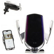 Mobilhållare med Trådlös QI Laddare - Hållare till Bil
