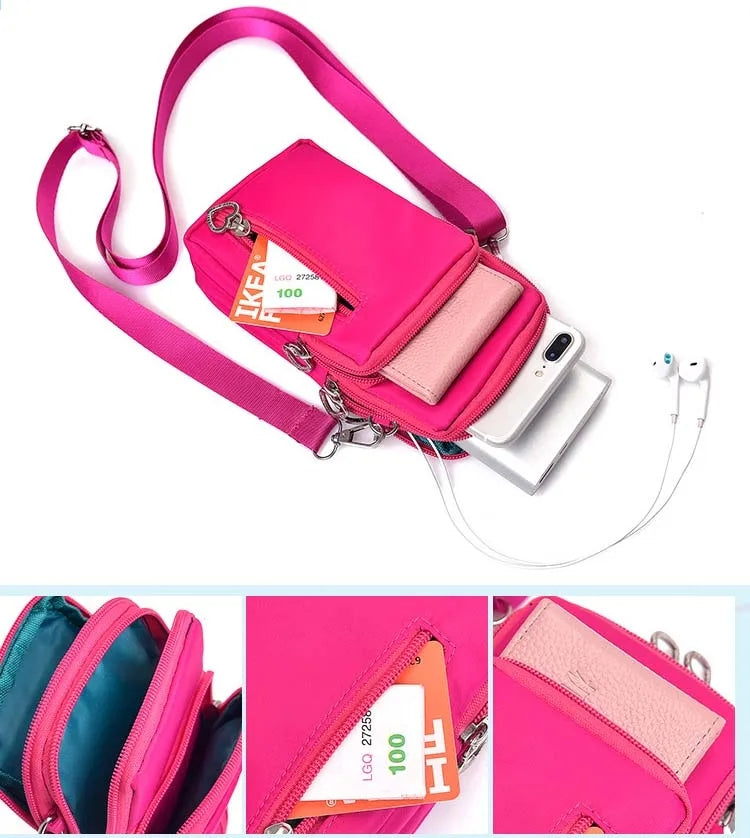 Mobilväska med Axelrem