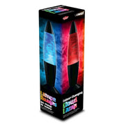 Molnig LED-lampa / Lavalampa - Färgskiftande - 37 cm