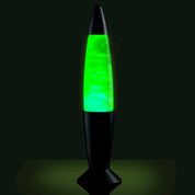 Molnig LED-lampa / Lavalampa - Färgskiftande - 37 cm
