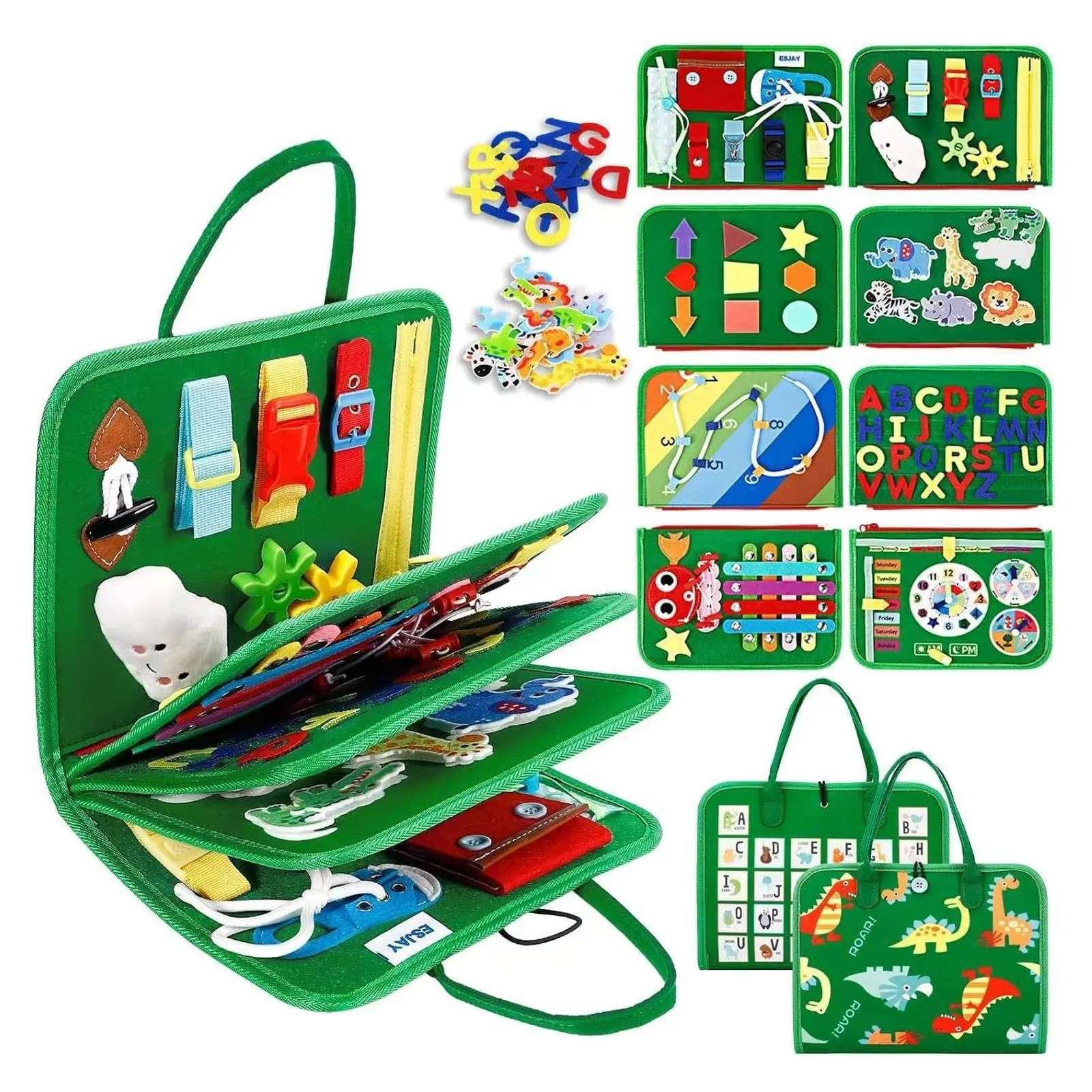 Montessori-puuhakirja lapsille – 8 sivua