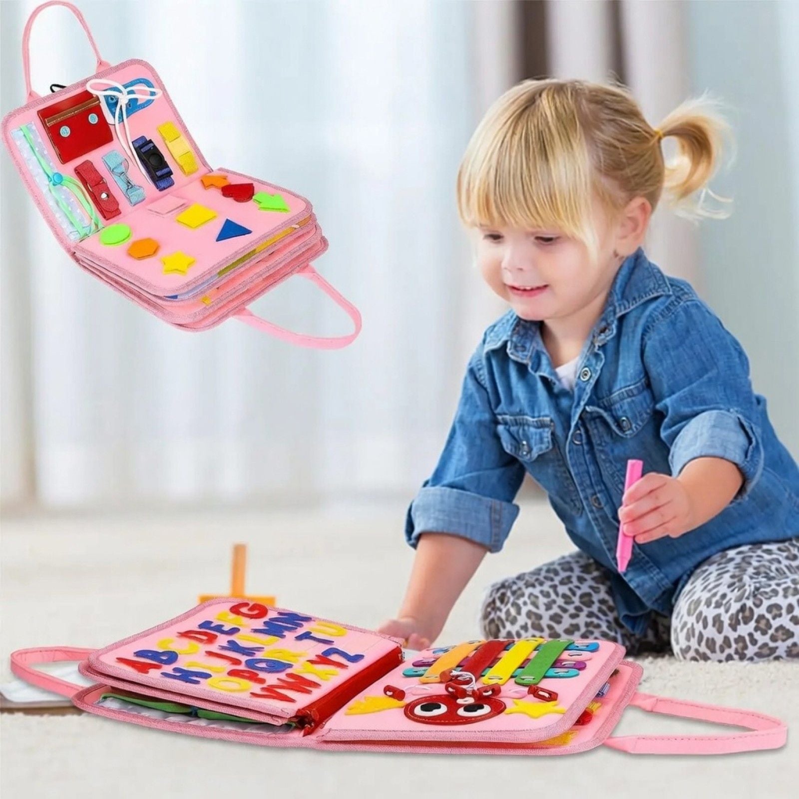 Montessori-puuhakirja lapsille – 8 sivua