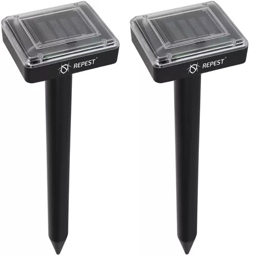 Mullvadsskrämma med Solcell - 2-Pack