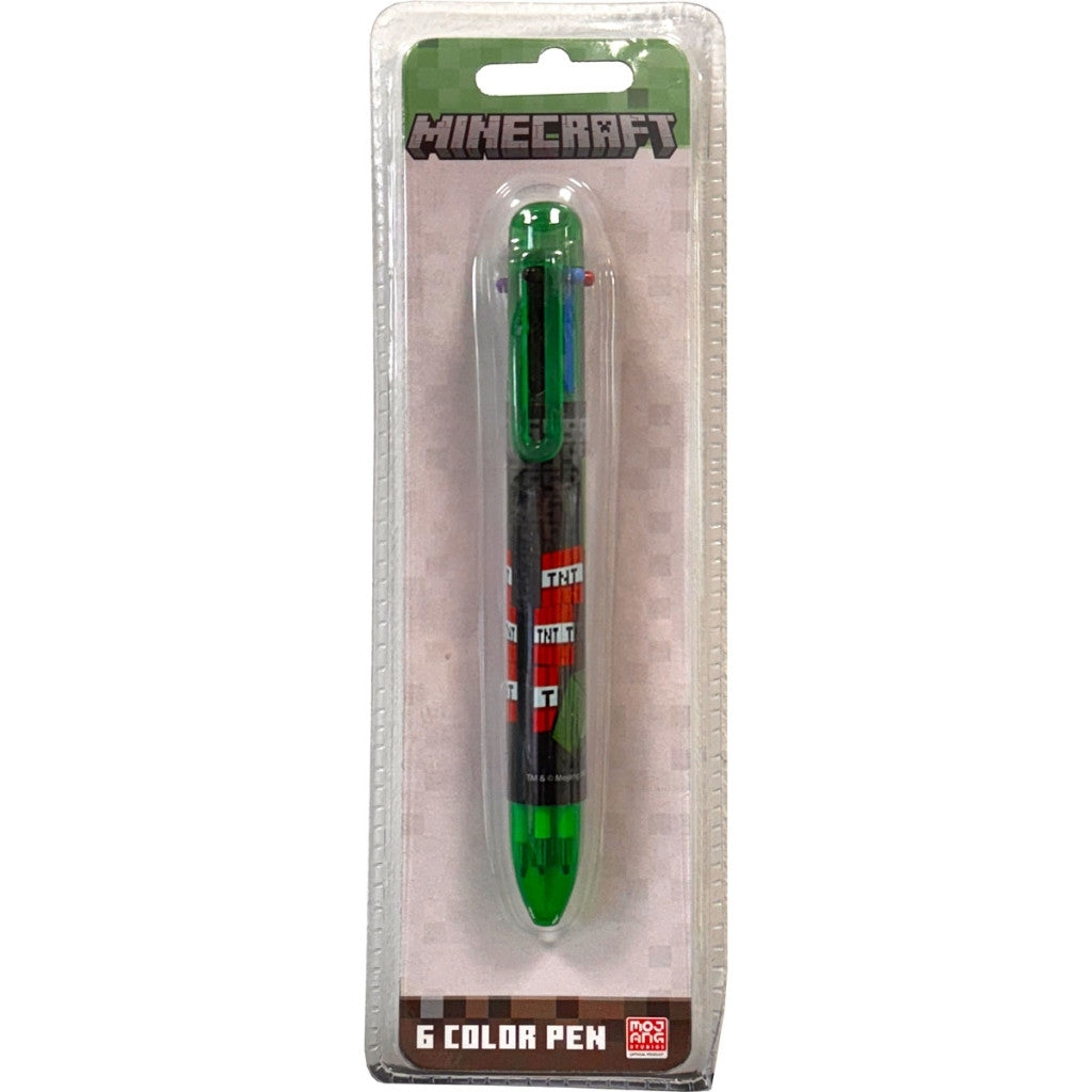 Multicolor Minecraft Färgpenna - 6 färger