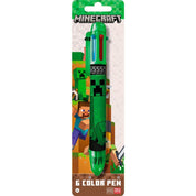 Multicolor Minecraft Färgpenna - 6 färger