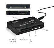 Multikortläsare USB 2.0 – Stöd för 150 Minneskort