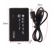 Multikortläsare USB 2.0 – Stöd för 150 Minneskort