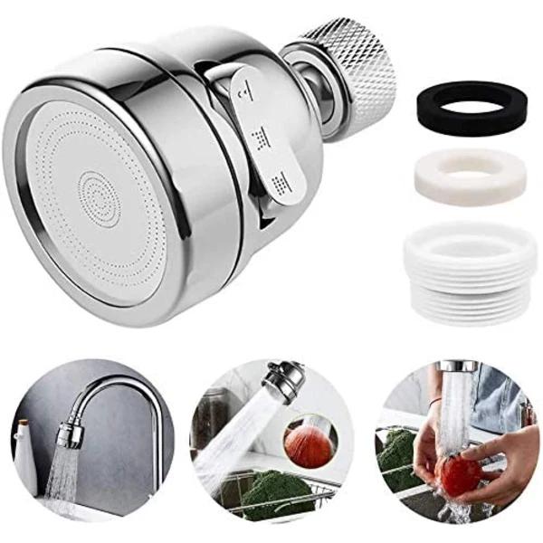Munstycke till Kran - 360° Roterande Vatten Adapter