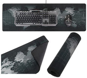 Musmatta Stor - Gaming - 90x30cm - Världskarta