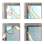 Window Mosquito Net / Insect Screen - Cut-to-Size - 130x160cm
