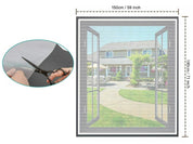 Myggnät för Fönster – Klippbart 180 x 150 cm