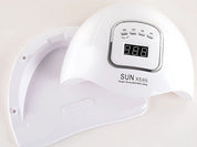 Nagellampa UV/LED 150 W - 46 Dioder med Timer och Display