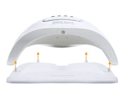 Nagellampa UV/LED 150 W - 46 Dioder med Timer och Display