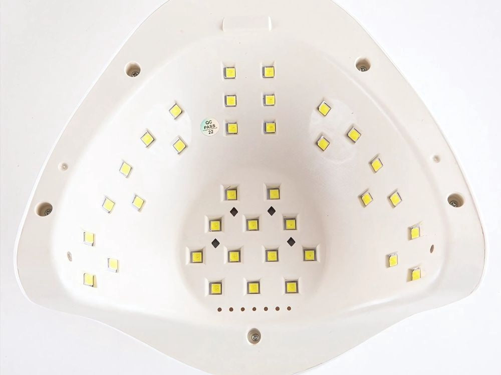 Nagellampa UV/LED 150 W - 46 Dioder med Timer och Display