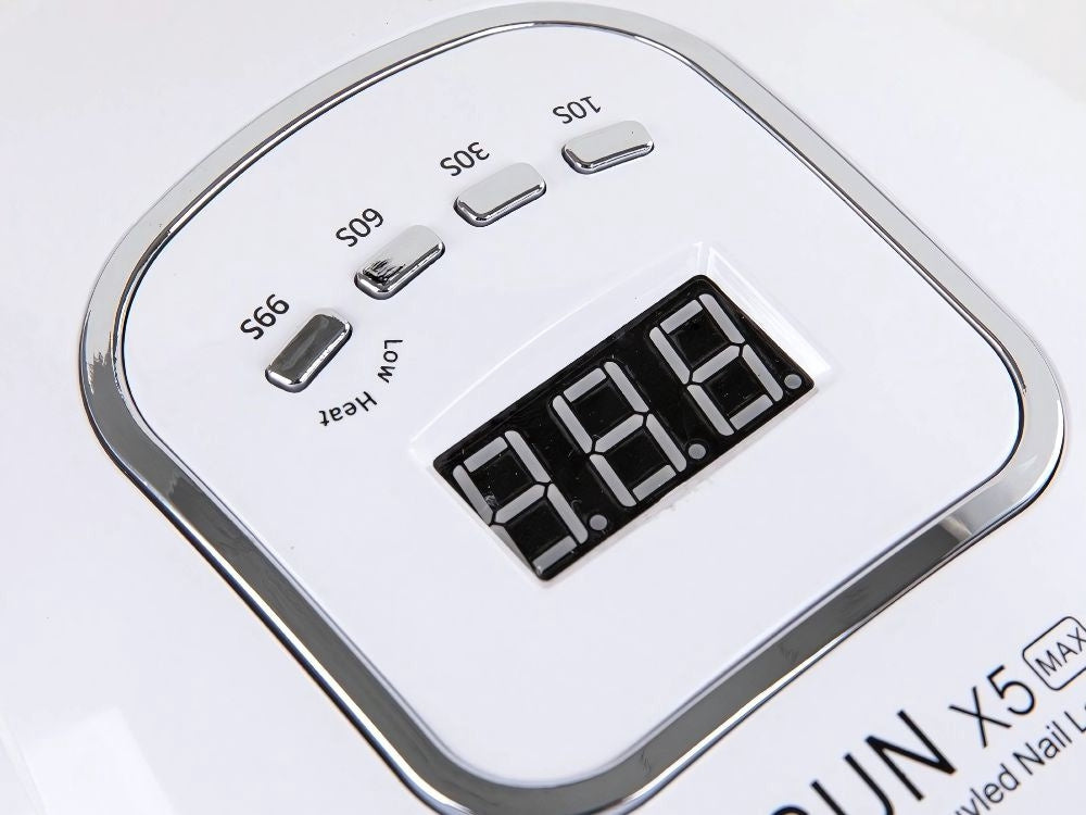 Nagellampa UV/LED 150 W - 46 Dioder med Timer och Display