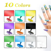Nail Art Markers med Fin och Bred spets – 10 färger