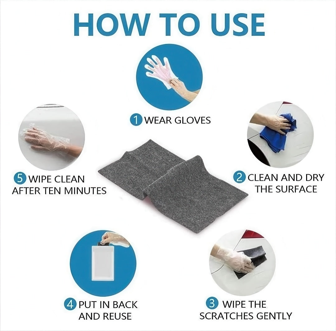 Nanoduk för Bilar / Repborttagare - Repararar & tar bort repor