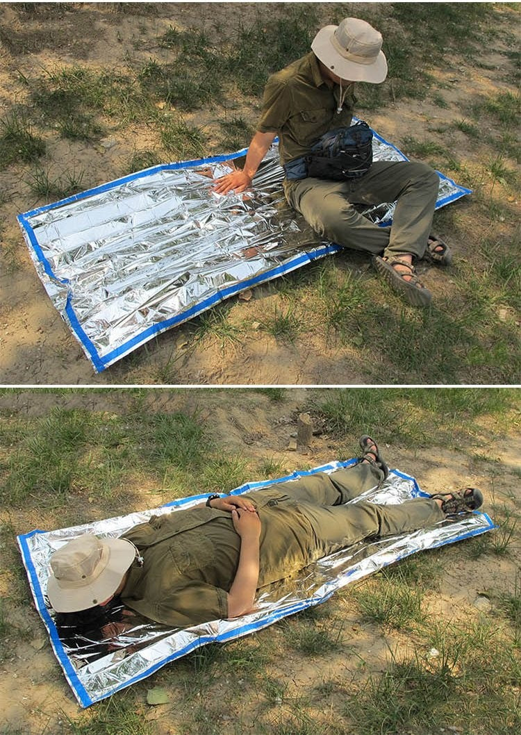 Nödsovsäck / Nödfilt - Vindtät & Lättvikt Sovsäck