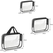 Necessär för Resa – 3-Pack