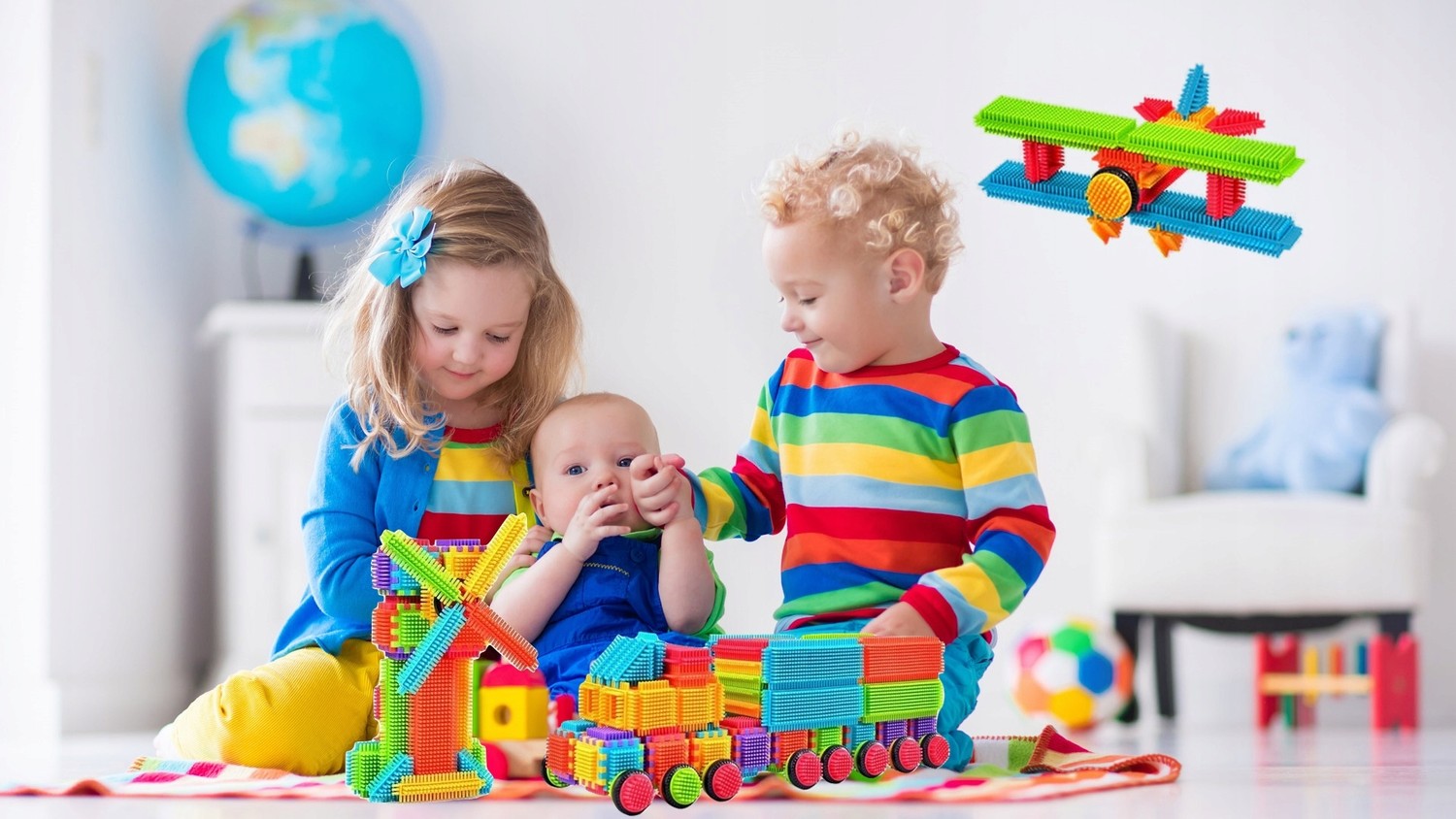 Nopper Byggsats Leksak - 192-delar