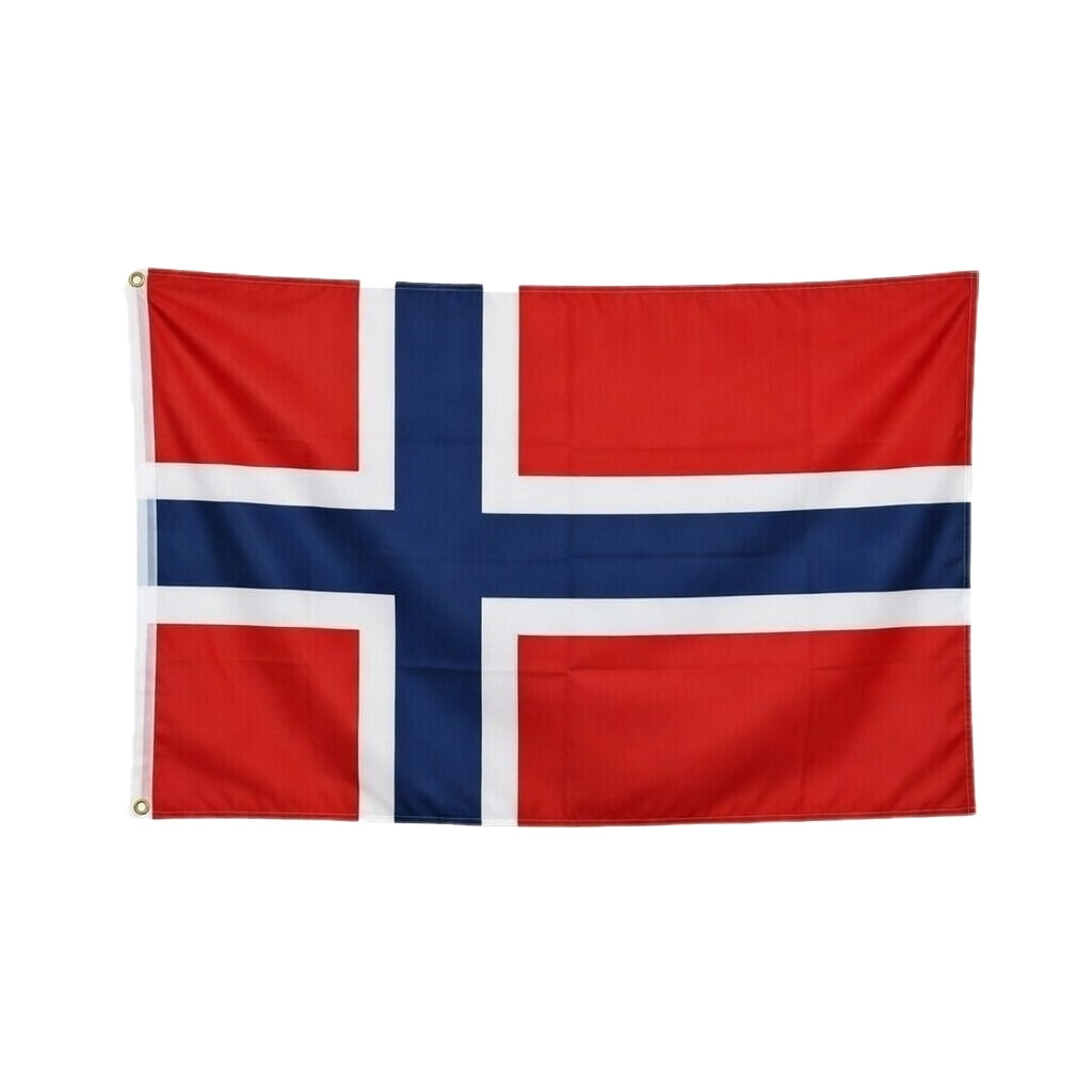 Norge Flagga - 150 x 90 cm