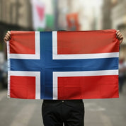 Norge Flagga - 150 x 90 cm