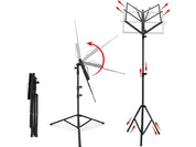 Notställ / Ställ för Notbok - Hopfällbar med Väska - 130cm