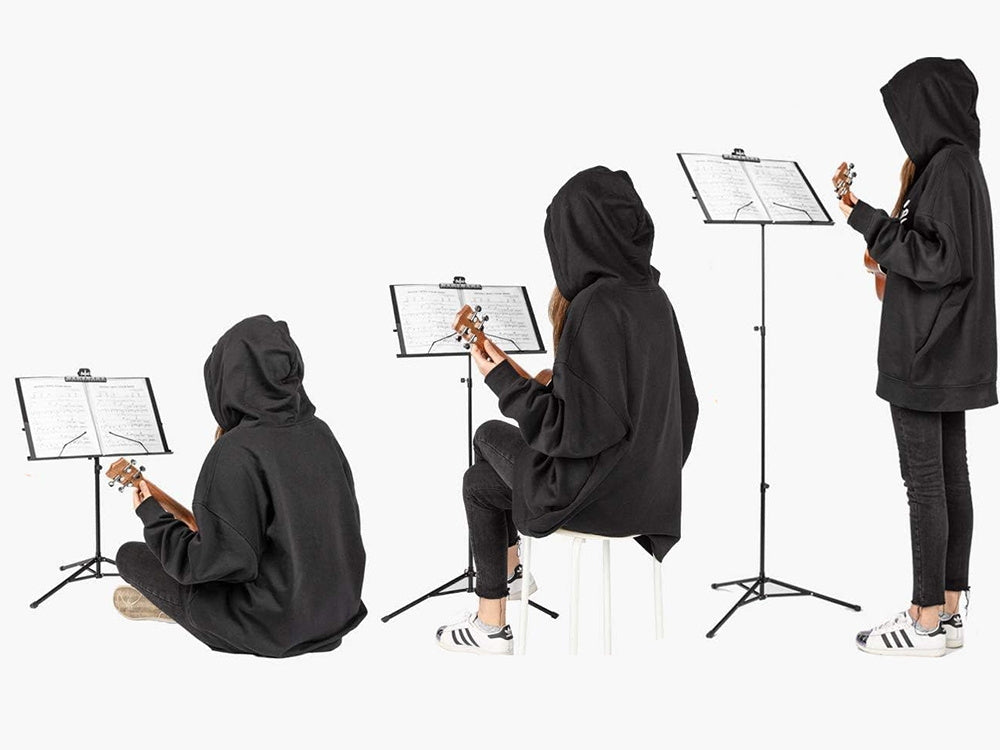 Notställ / Ställ för Notbok - Hopfällbar med Väska - 130cm