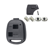 Nyckelskal / Larmdosa för Toyota - 2 eller 3 knappar