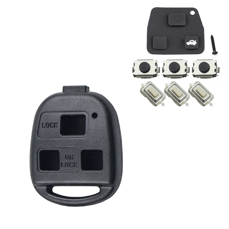 Nyckelskal / Larmdosa för Toyota - 2 eller 3 knappar