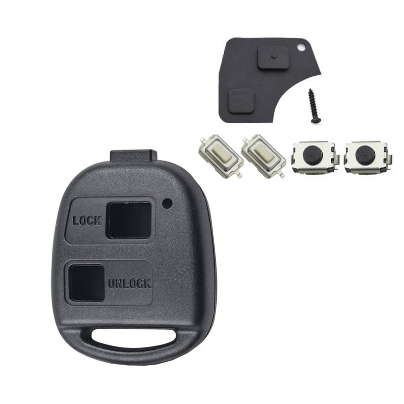 Nyckelskal / Larmdosa för Toyota - 2 eller 3 knappar