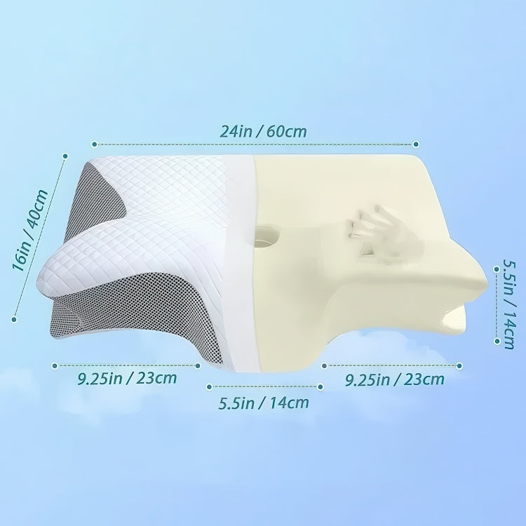 Ortopedisk Kudde / Memory Foam Huvudkudde – Andas & Lindrar Nacksmärta