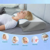 Ortopedisk Kudde / Memory Foam Huvudkudde – Andas & Lindrar Nacksmärta