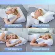 Ortopedisk Kudde / Memory Foam Huvudkudde – Andas & Lindrar Nacksmärta